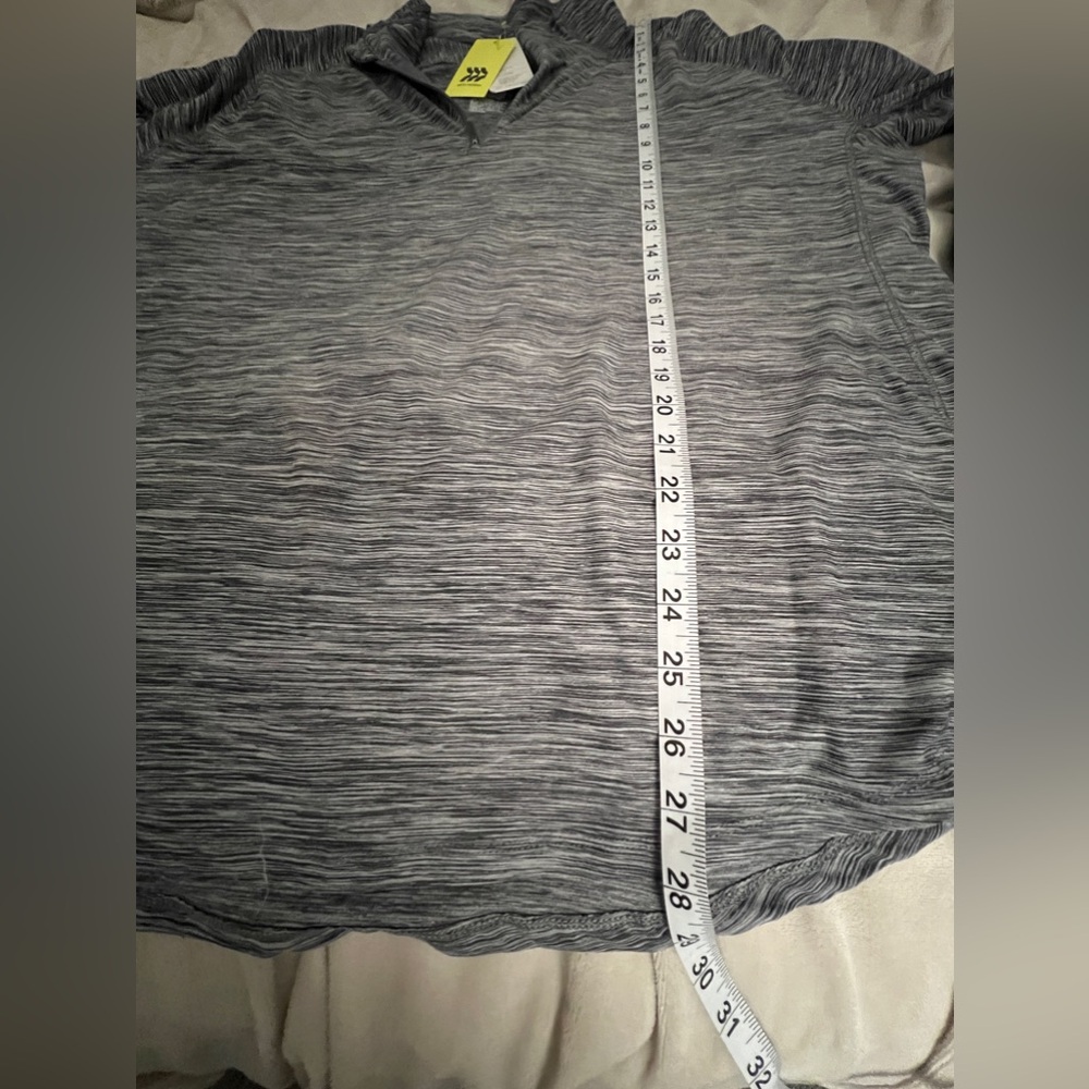 All in Motion Women's Activewear Zip Up Pullover Black/Gray. Sz XXL NWT - Picture 6 of 6